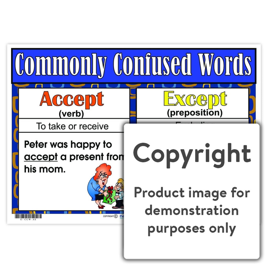 commonly-confused-words-accept-except-depicta